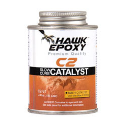 Sea Hawk Slow Cure Catalyst, C2 Size 1 - 0.4 Pint