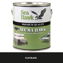 Sea Hawk Aluma Hawk - Quart, Flat Black