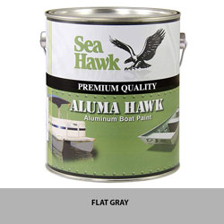 Sea Hawk Aluma Hawk - Quart, Flat Gray
