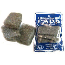Western Pacific Trading Stainless Steel Wool Pads - Medium