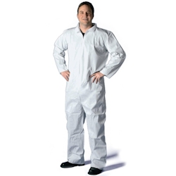 Disposable Paint Suit / Coveralls with Collar (No Hood)