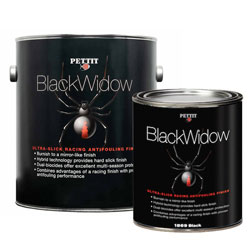 Pettit Black Widow Antifouling Racing Paint