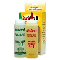 System Three Quick Cure-5 Epoxy Adhesive - 1/2 Pt Total