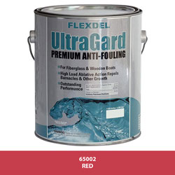 Flexdel UltraGard Premium Anti-Fouling Paint - Red Gallon