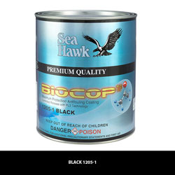 Sea Hawk Biocop TF Dual Biocide Antifouling Bottom Paint / Additive-Black Pint