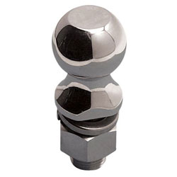 Stainless Trailer Hitch Balls 2-5/16" Ball X 1.00" Shank(C0260-6025
