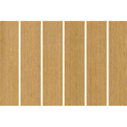 NautikFlor Flooring - Natural Teak with White Joints
