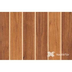 NautikFlor Flooring - Teak with Beech Joints