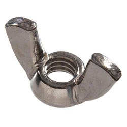 SeaChoice Stainless Steel Wing Nuts - 1/4"-20 - 2-Pack