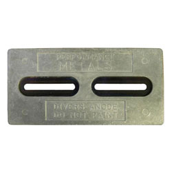 Performance Metals Hull Plate Divers Anode