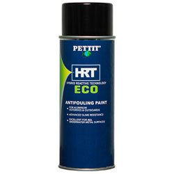 Pettit Eco HRT Copper-Free Antifouling Aerosol, Black