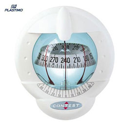 Plastimo Contest 101 Compass - 10-25° Inclined Bulkhead