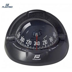 Plastimo Offshore 115 Compass - Horizontal Flush Mount - Flat Card