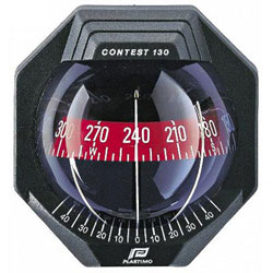 Plastimo Contest 130 Compass - Mount Bracket - Black/Red