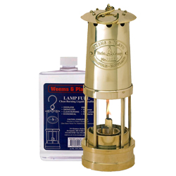 Weems & Plath Brass Yacht Lamp and Fuel Bundle