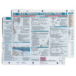 Davis Instruments Coastwise Piloting Quick Reference Card