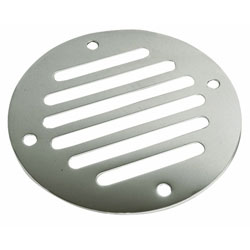 Sea-Dog Flat Round Louvered Vent / Drain Cover