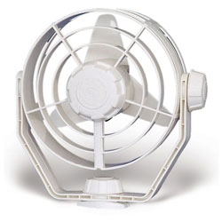 Hella marine 2 Speed Turbo Fan - White Housing, 12 Volt