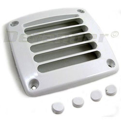 Mini Louver 2X White Plastic Louvered Vents 4 inch 100,mm Marine Yacht Air Vent Boat Fitting Mini Louver 2X White Plastic Louvered Vents 4 inch 100,mm Marine Yacht Air Vent Boat Fitting