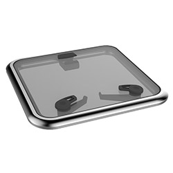 Lewmar Size 40 Medium-Profile Aluminum Deck Hatch