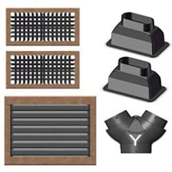 Webasto Teak Air Duct Kit - FCF 12000 & 16000 Air Conditioners - Open Box