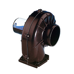 Jabsco Radial Flangemount Ventilation Blower - 4 Inch 24 Volt, 250 CFM