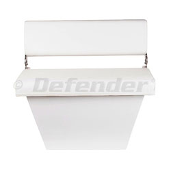 Defender Aluminum Bench Seat & Folding Backrest