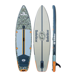Solstice Inflatable Drifter Camo iSUP Paddleboard Kit - 11' 6