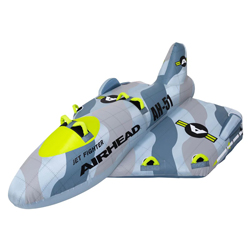 Airhead Jet Fighter 4-Person Inflatable Towable Boat Tube