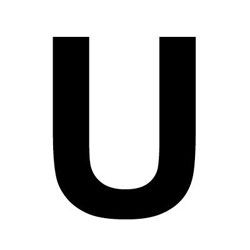 The Letter Company Iron-on Letters and Numbers - Letter: U  - 3
