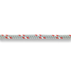 New England Ropes VIPER Performance Cruising Line - Gray / Red - 8 mm