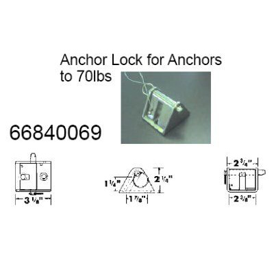 Lewmar Polished Stainless Steel Anchor Lock