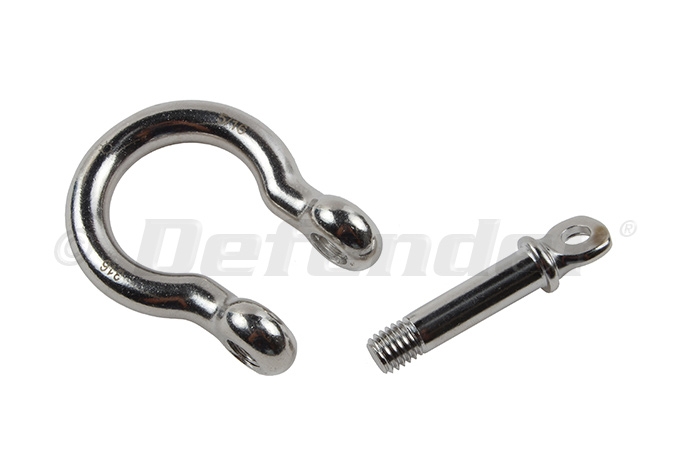 Suncor Bow / Anchor Shackle with Screw Pin - 3/16"