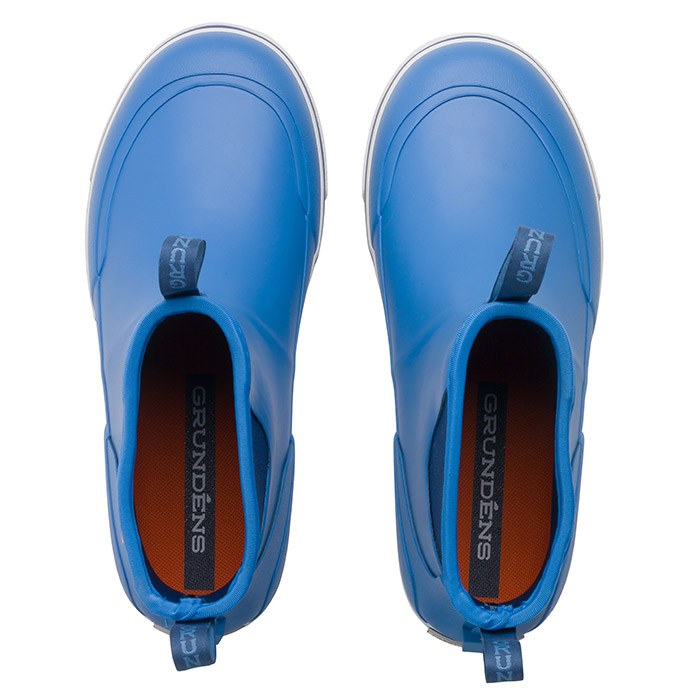 Grundens Women's Deck-Boss Ankle Boot - Parisian Blue, Size 8