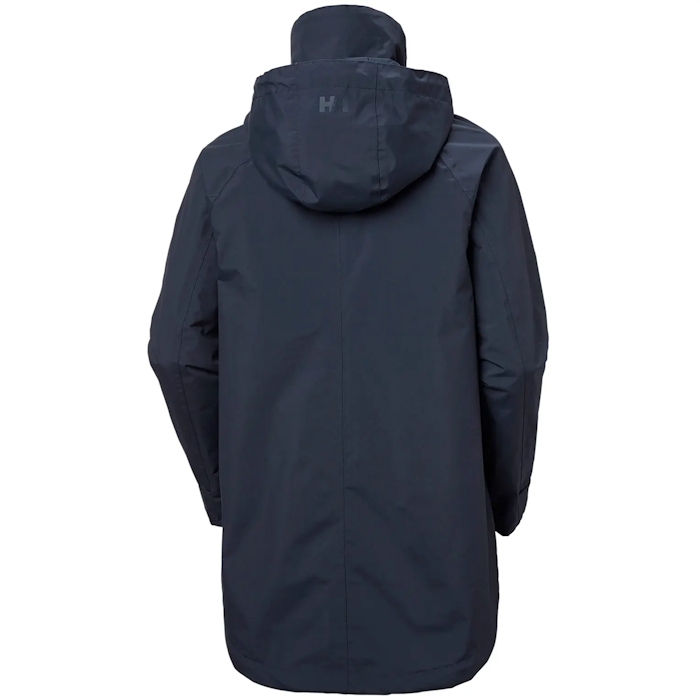 Helly Hansen Women's Valentia Raincoat, Navy / XL