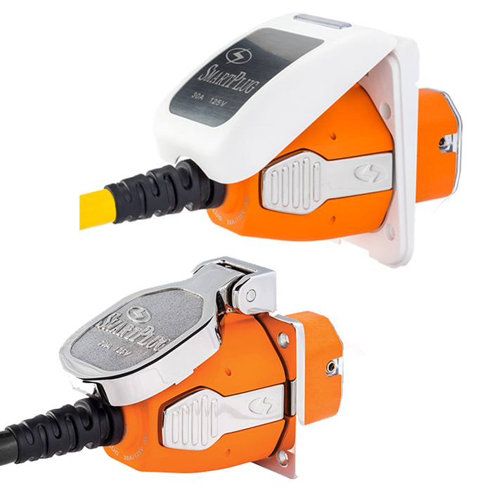 SmartPlug 30 Amp 125 Volt Shore Power Inlet & Retrofit Connector Kit