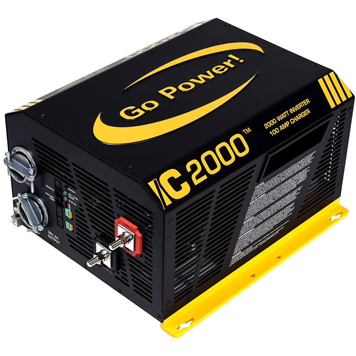 Go Power! IC Series Pure Sine Wave 2000-Watt Inverter / Charger