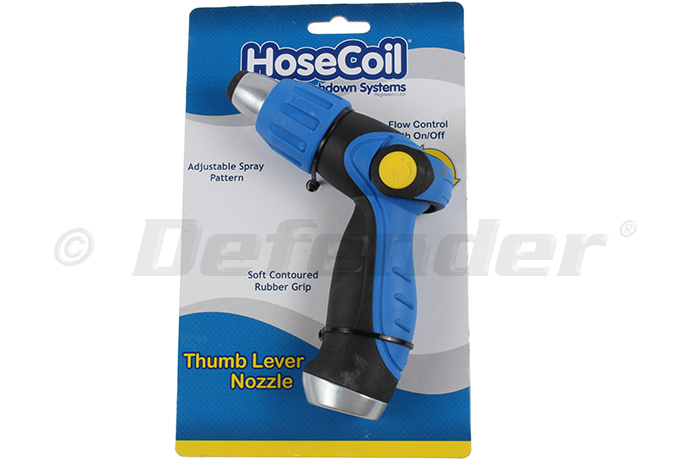 HoseCoil Thumb Lever Nozzle