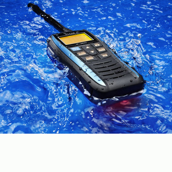 Icom IC-M25 Floating Handheld VHF Radio - Marine Blue
