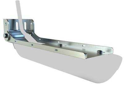 Lowrance StructureScan 3D Skimmer Transducer Transom Mount Kit