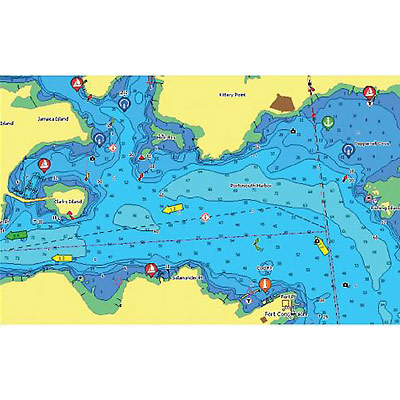 C-MAP MAX 4D Lake Insight HD Electronic Navigation Charts West US