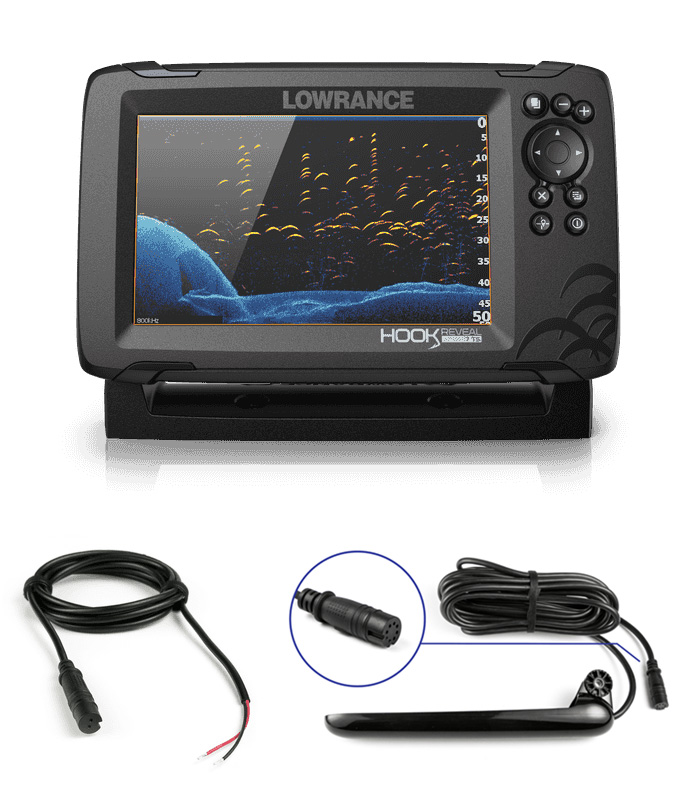Lowrance HOOK Reveal 7 with TripleShot Transducer - 7