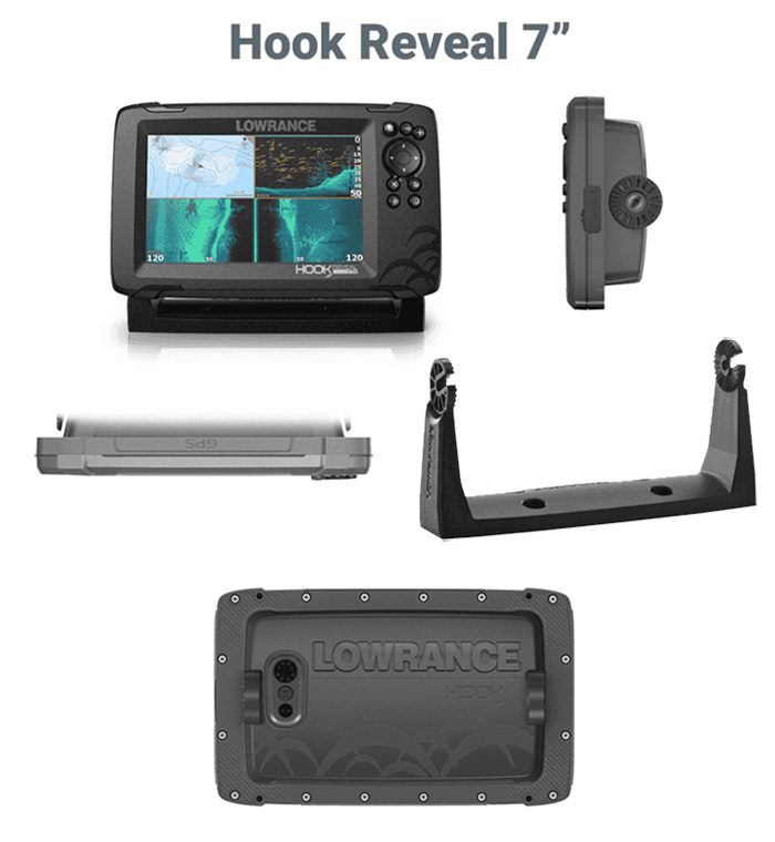 Lowrance HOOK Reveal 7 with TripleShot Transducer - 7