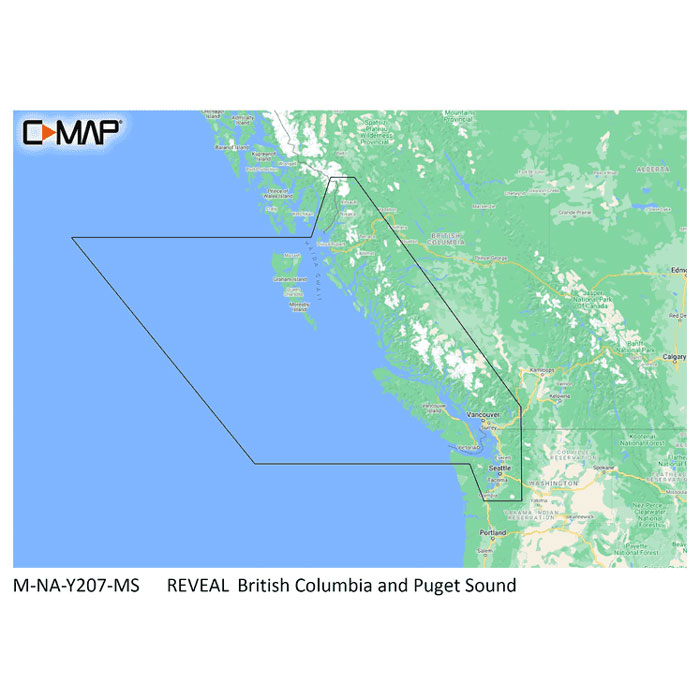 C-Map Reveal Coastal Charts
