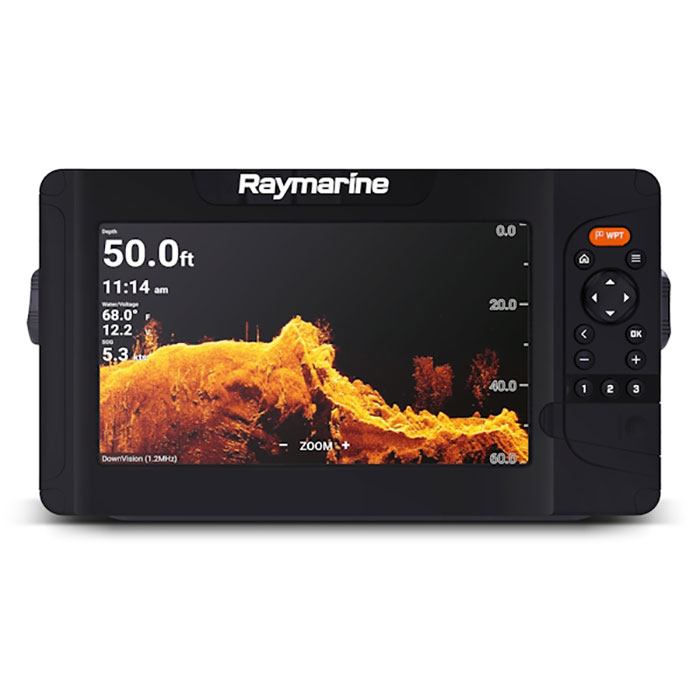 Raymarine Element 9 HV Sonar/GPS Display w/ Navionics+ Chart