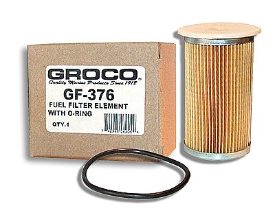 Groco Replacement Fuel Filter / Water Separator Element