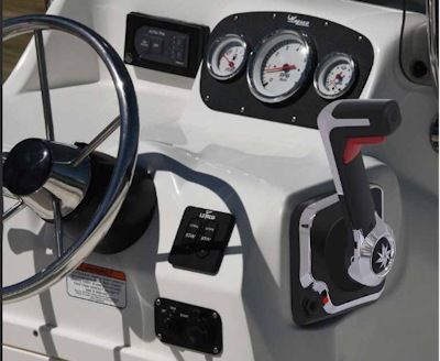 SeaStar Xtreme Center Console Throttle and Shift Control with Trim and Tilt