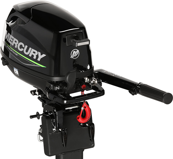 Mercury 5 Hp 4 Stroke Propane Outboard Motor 5mxlh Propane 0 Defender Marine