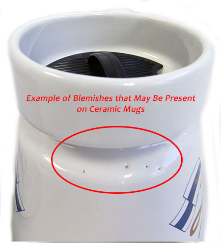 Galleyware Ceramic Travel Mug - Slightly Blemished