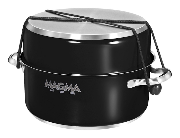 Magma Gourmet Series Stainless Steel Induction Cookware Set - Jet Black